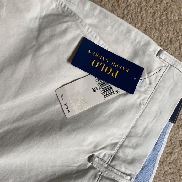 Polo Ralph Lauren White Shorts (Men, size 38, BNWT) - Picture 5 of 9